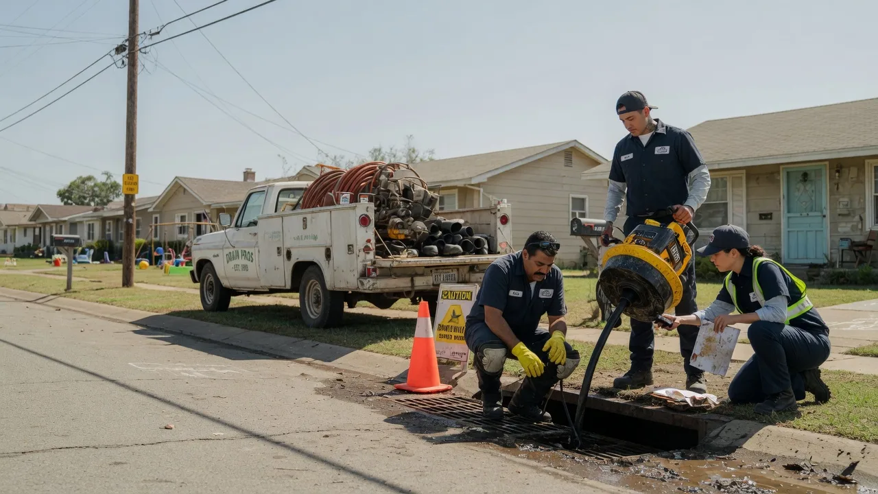 Drain Cleaning in Blum, TX near me